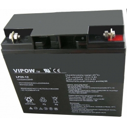 Akumulator agm żelowy VIPOW 12V 20Ah