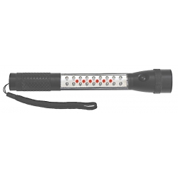 Latarka LED samochodowa z magnesem sygnalizacyjna czerwona mrugająca policyjna