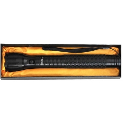 Latarka POLICE 12W LED 3 x R14 gumowana policyjna wojskowa taktyczna
