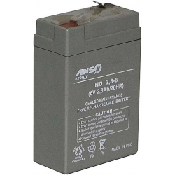 Akumulator żelowy ANSLINE 6V/2,8Ah
