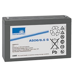 Akumulator żelowy SONNENSCHEIN DRYFIT A506/6,5S