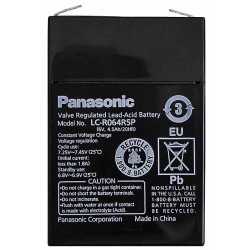 Akumulator PANASONIC 6V/4,5Ah LC-R064R5