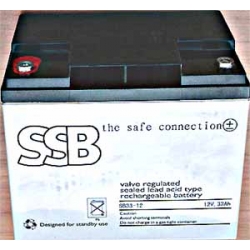 Akumulator SBL żelowy 12V/33Ah