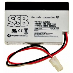 Akumulator SSB żelowy 12V/0,8Ah
