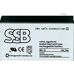Akumulator SSB żelowy 12V/7,2Ah