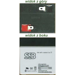 Akumulator SSB żelowy 6V/1Ah