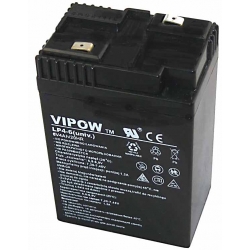 Akumulator agm żelowy VIPOW 6V 4Ah (uniw.)
