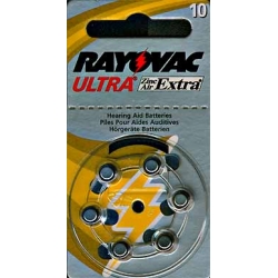 Bateria RAYOVAC 10AE słuchowa do aparatów słuchowych