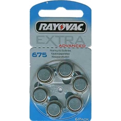 Bateria RAYOVAC 675AE słuchowa do aparatów słuchowych