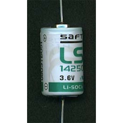 Bateria SAFT LS14250 CNA 3,6V/1,1Ah