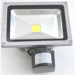 LAMPA LED HALOGEN NAŚWIETLACZ PROJEKTOR OŚWIETLACZ HALOPAK REFLEKTOR 20W Z CZUJKĄ RUCHU