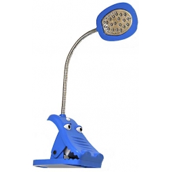 Lampka 18 LED pies diodowa ładowalna akumulatorowa z klipsem