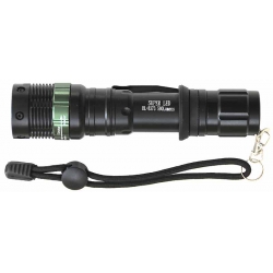 Latarka policyjna wojskowa taktyczna SUPER LED 500 lm ładowalna 12V 230V gmglite