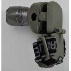 Latarka czołowa 1 LED zoom na 3 baterie LR03