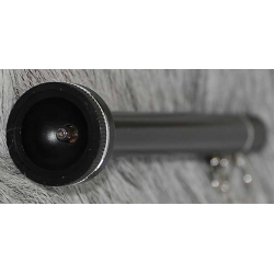Latarka 2xR03 metalowa czarna