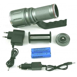 latarka uv led 395 nm bursztyn krew banknot policyjna taktyczna wojskowa mysliwska