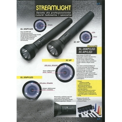 Latarka Streamlight SL20XP LED policyjna 120 lum ładowalna akumulatorowa samochodowa 230/12V