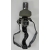 Latarka czołowa 1 LED zoom na 3 baterie LR03